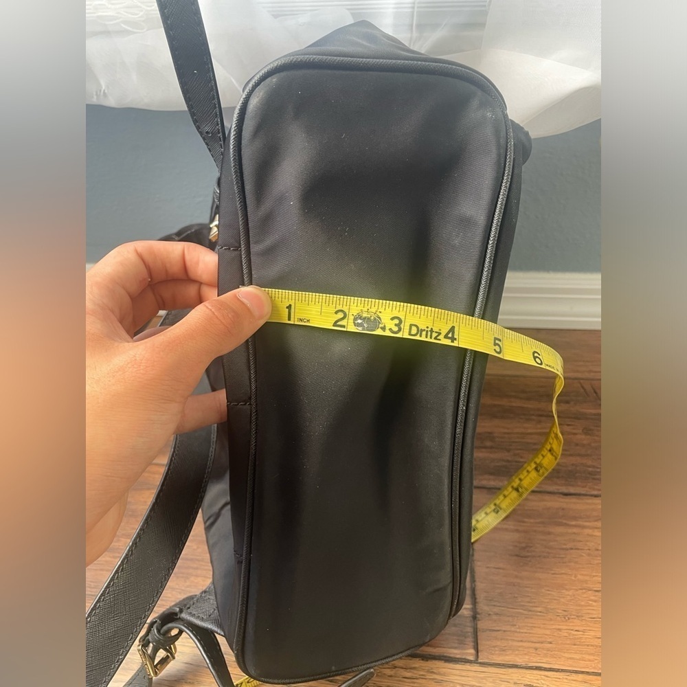 Black backpack Nylon backpack travel Michael Kors backpack luxury backpack - Picture 7 of 16